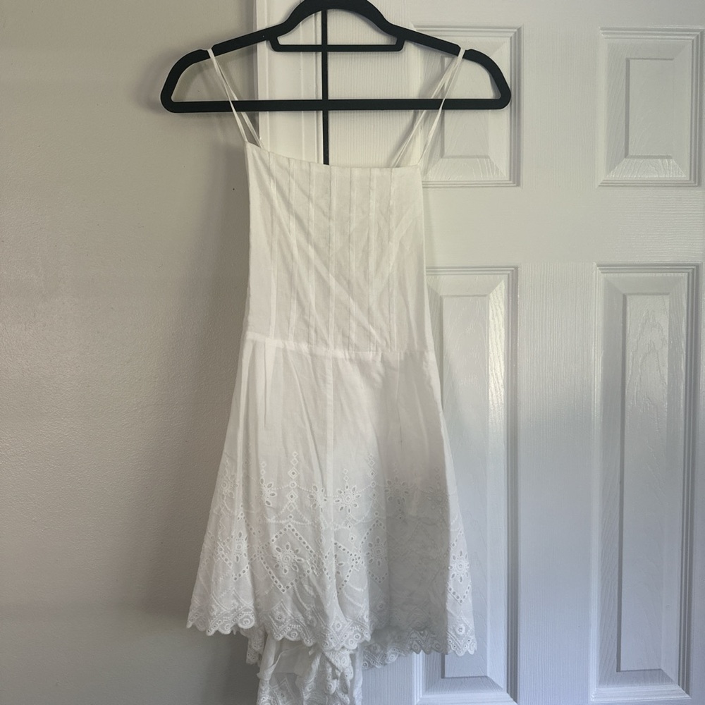 MINKPINK White Eyelet Romper